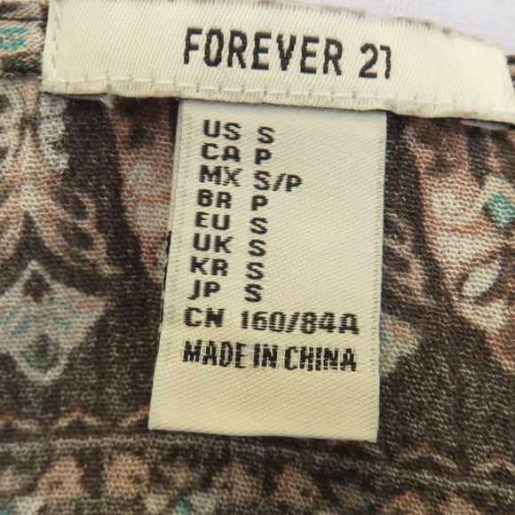 Brown Geometric Print Tunic Tank........225 - Picture 9 of 9